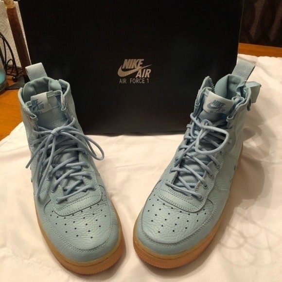 Nike Other - Nike Air Force 1 SF Youth Ocean Bliss